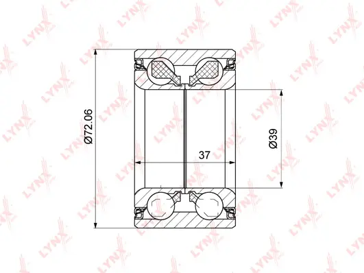 Wheel Bearing Kit (WB-1364)