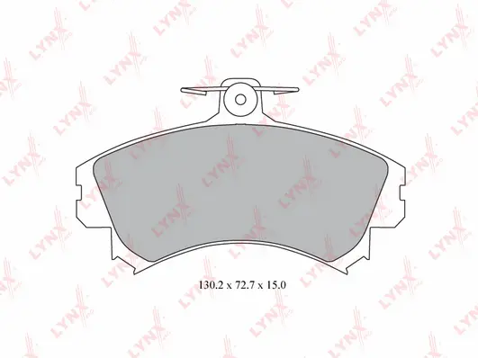 Brake Pad Set, disc brake (BD-5526)
