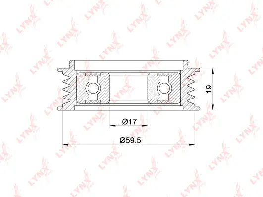 Tensioner Pulley, V-ribbed belt