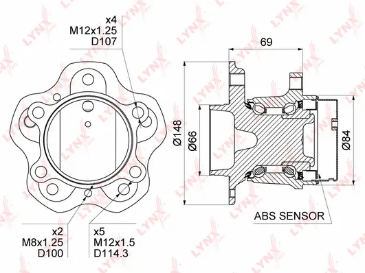 Wheel Bearing Kit (WH-1514)