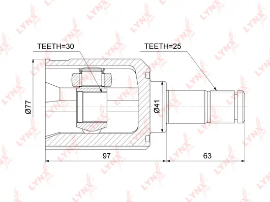 Joint Kit, drive shaft (CI-3736)