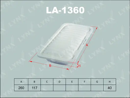 Air Filter (LA-1360)