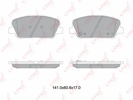 Brake Pad Set, disc brake (BD-3631)