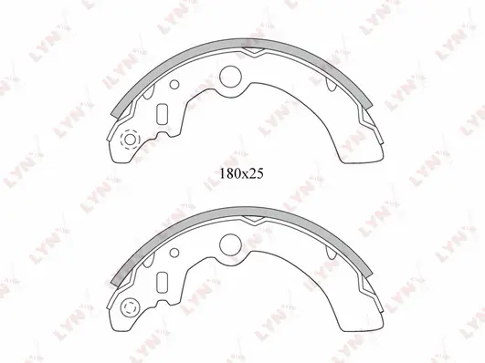 Brake Shoe Set (BS-5101)