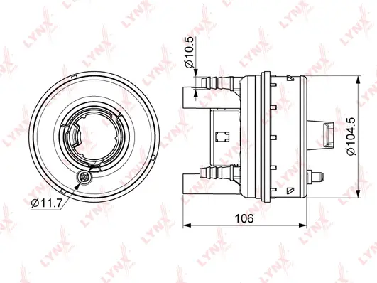 Fuel Filter (LF-249M)