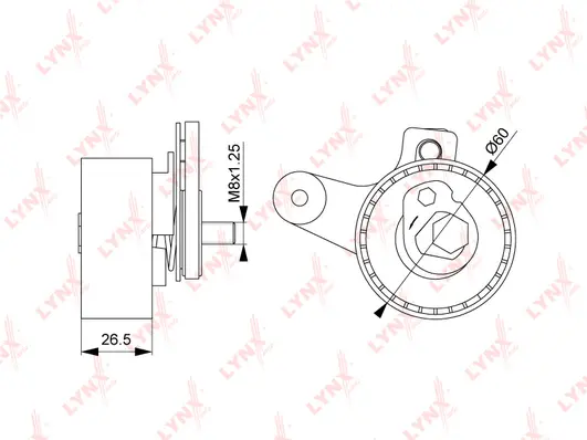 Tensioner Pulley, timing belt