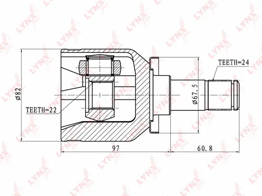 Joint Kit, drive shaft (CI-4601)