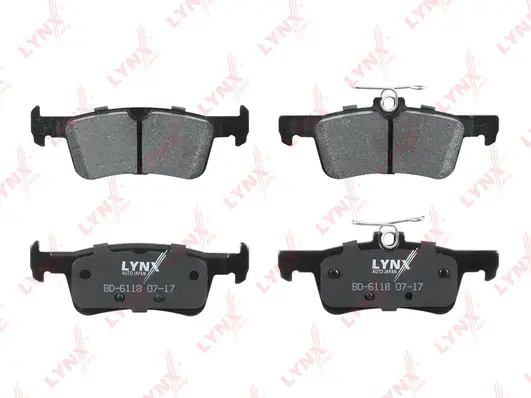 Brake Pad Set, disc brake (BD-6118)
