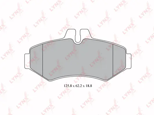 Brake Pad Set, disc brake (BD-5340)