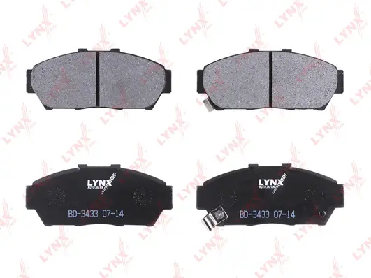Brake Pad Set, disc brake (BD-3433)
