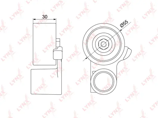 Tensioner Pulley, timing belt