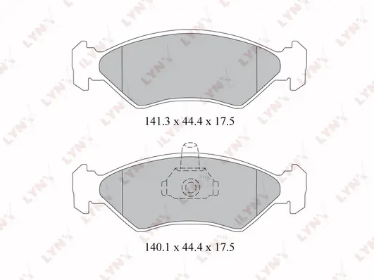 Brake Pad Set, disc brake (BD-3020)