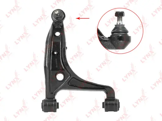Control/Trailing Arm, wheel suspension (C5525L)