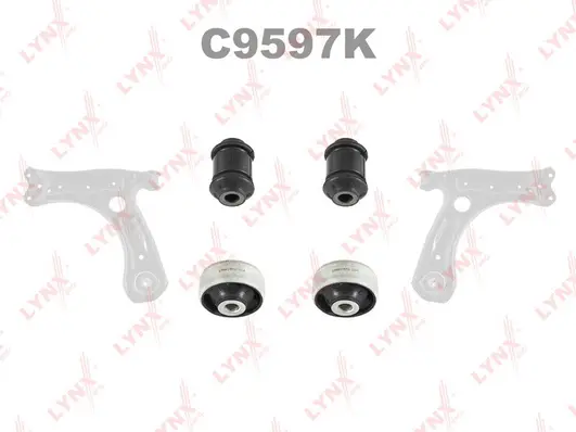 Mounting, control/trailing arm (C9597K)