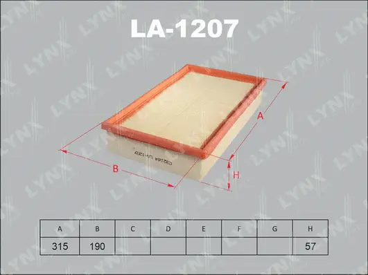 Air Filter (LA-1207)