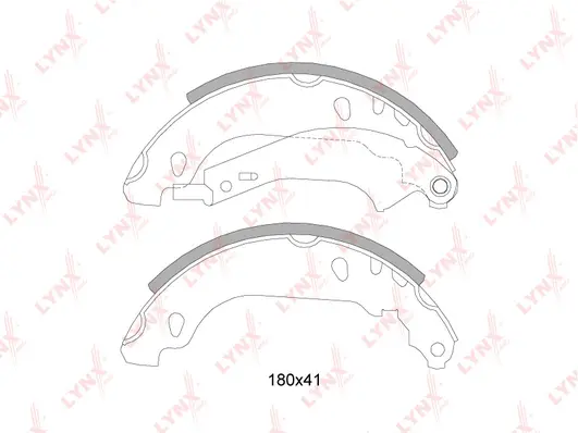Brake Shoe Set (BS-6305)