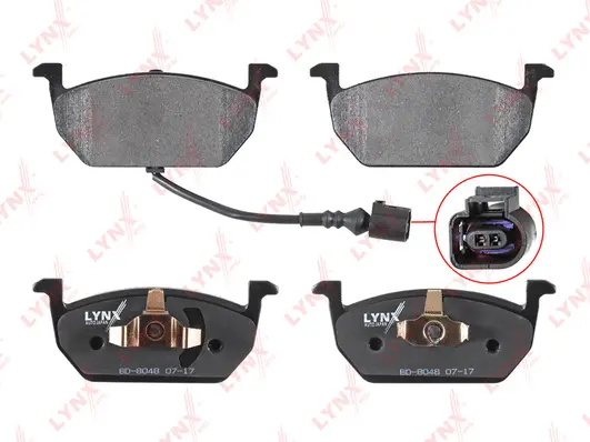 Brake Pad Set, disc brake (BD-8048)