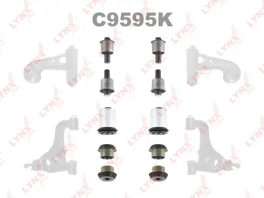 Mounting, control/trailing arm (C9595K)