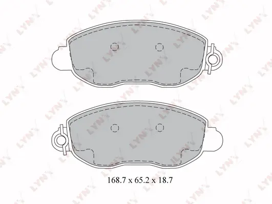 Brake Pad Set, disc brake (BD-3033)