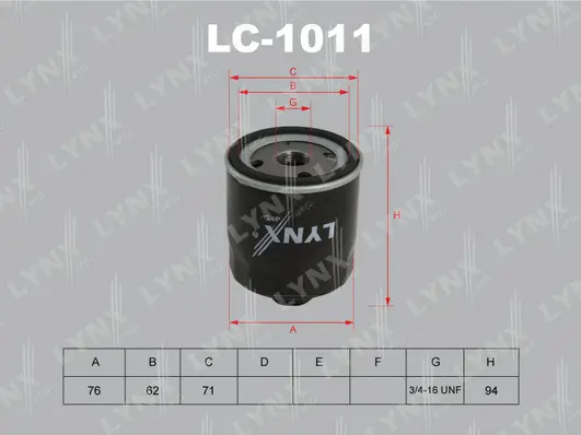 Oil Filter (LC-1011)