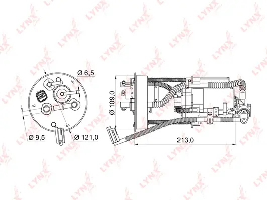 Fuel Filter (LF-955M)