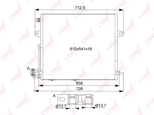 Condenser, air conditioning (RC-0337)