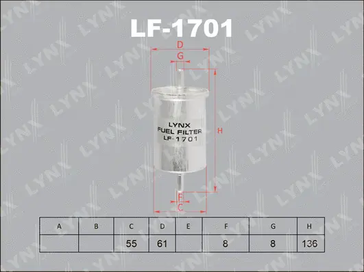Fuel Filter (LF-1701)