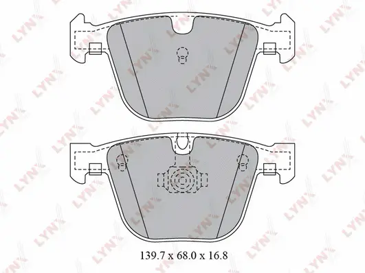 Brake Pad Set, disc brake (BD-1425)