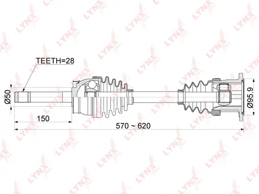 Drive Shaft (CD-1101)