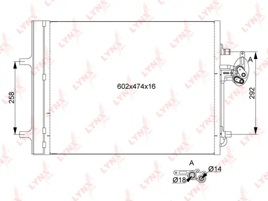 Condenser, air conditioning (RC-0039)