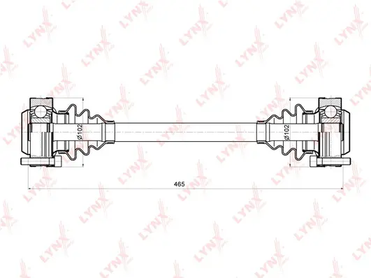 Drive Shaft (CD-1401)
