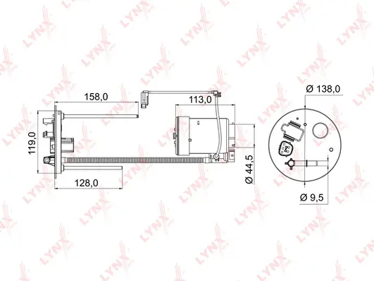 Fuel Filter (LF-972M)