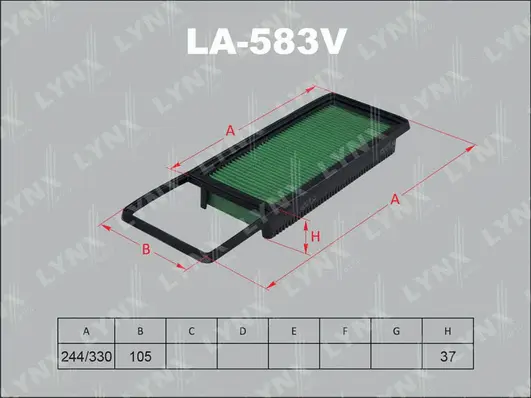 Air Filter (LA-583V)