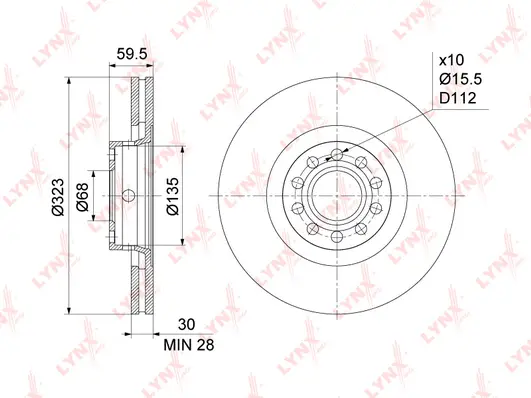Brake Disc (BN-1208)
