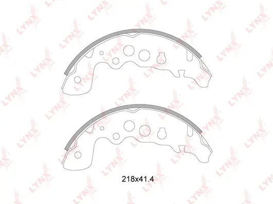 Brake Shoe Set (BS-7305)