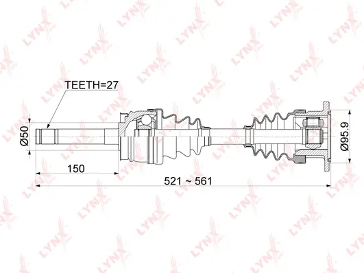 Drive Shaft (CD-1117)