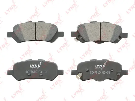 Brake Pad Set, disc brake (BD-7610)