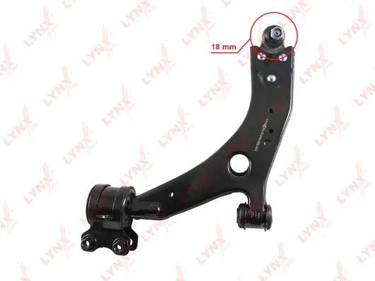 Control/Trailing Arm, wheel suspension (C5093L)