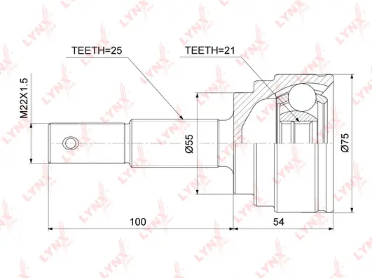Joint Kit, drive shaft (CO-3859)