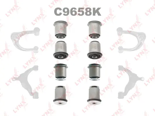 Mounting, control/trailing arm (C9658K)