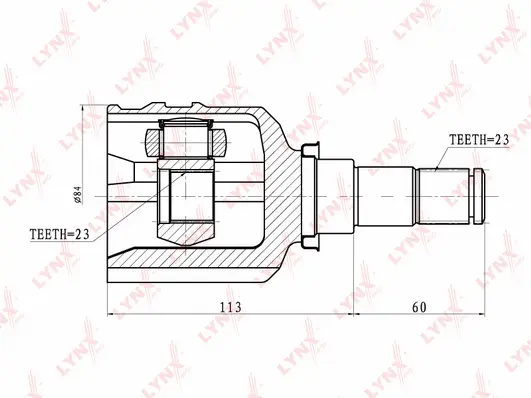 Joint Kit, drive shaft (CI-7509)
