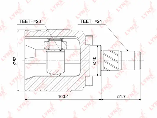 Joint Kit, drive shaft (CI-3752)
