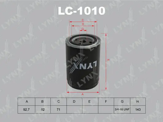 Oil Filter (LC-1010)