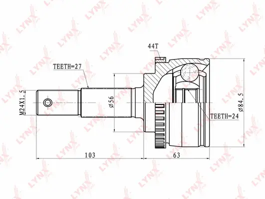 Joint Kit, drive shaft (CO-5768A)