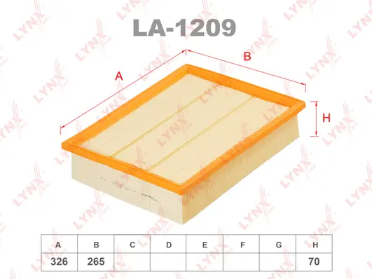 Air Filter (LA-1209)
