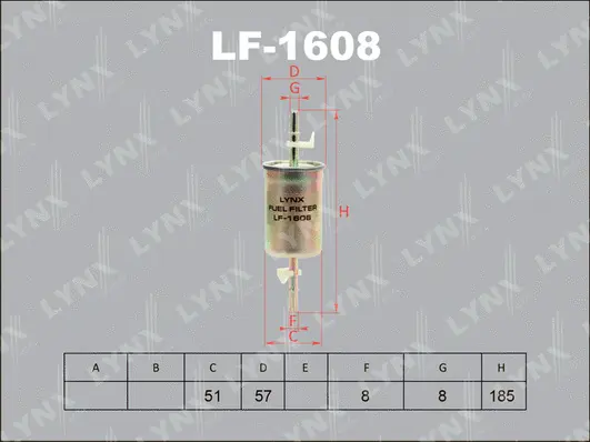 Fuel Filter (LF-1608)