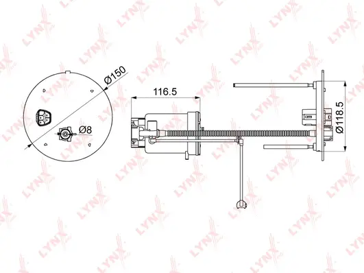 Fuel Filter (LF-1070M)