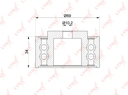 Deflection/Guide Pulley, timing belt