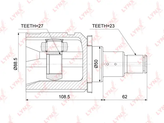 Joint Kit, drive shaft (CI-3757)
