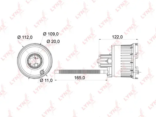 Fuel Filter (LF-964M)